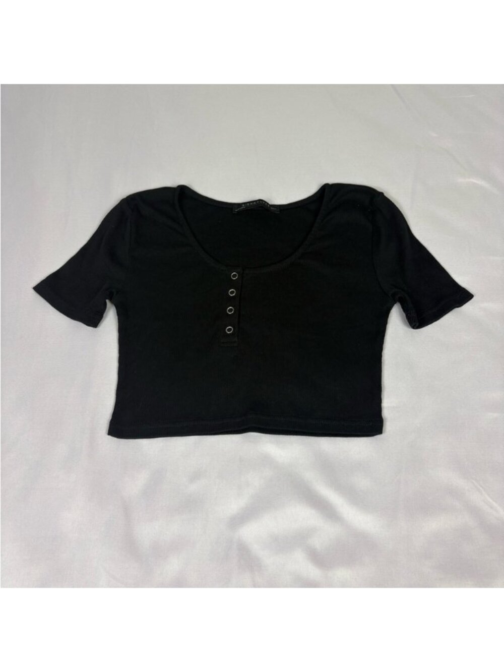 Black Crop Top